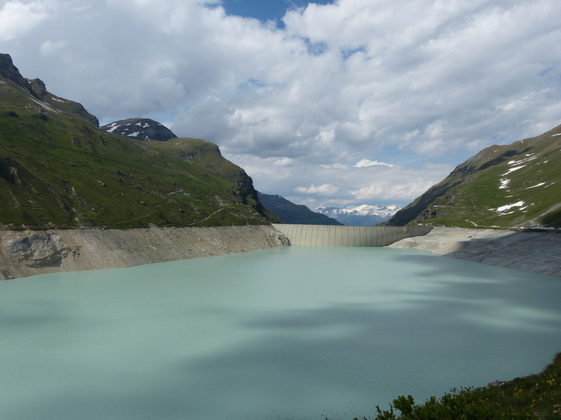 Lac de Moiry, nachdem ich den AV Bus abgeholt hatte.