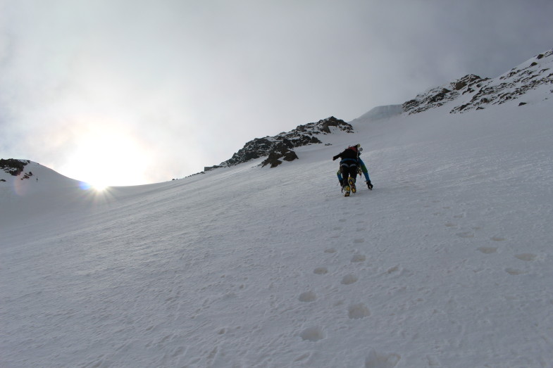 Brochkogel Nord, Andi voran