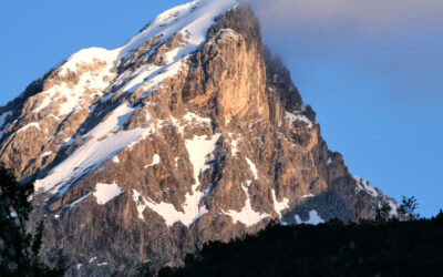 Mit ebike und Kurzski auf die Hintere Bachofenspitze- Karwendelgebirge